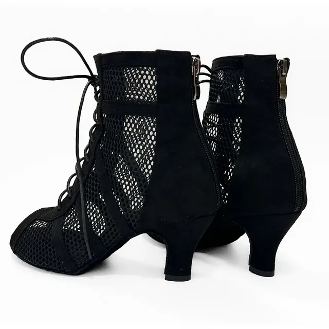 Wildleder Tanzschuhe 4