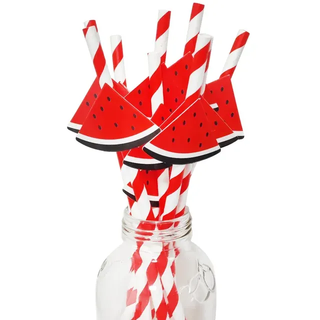 Partystrohhalme aus Papier 2