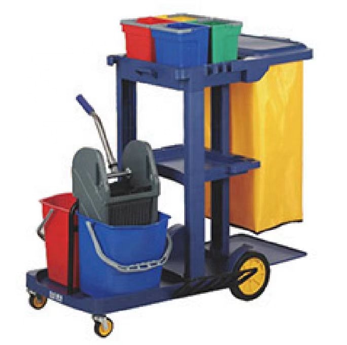 Faltbarer Hotel-Reinigungswagen, 60 kg
