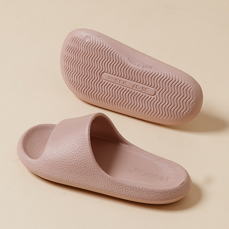 Sommer Sandalen Dicke Sohle EVA Mokka 3