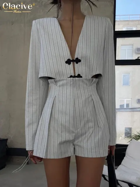 Damen-Zweiteiler-Shorts-Set 4