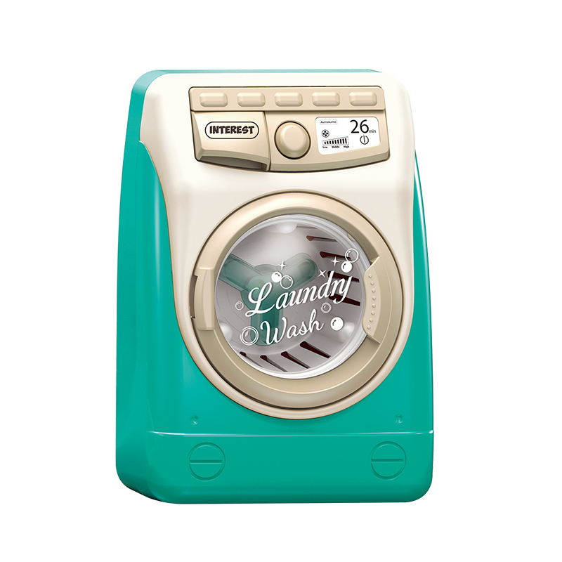 Mini-Waschmaschine Spielzeug mit Licht und Sound 2