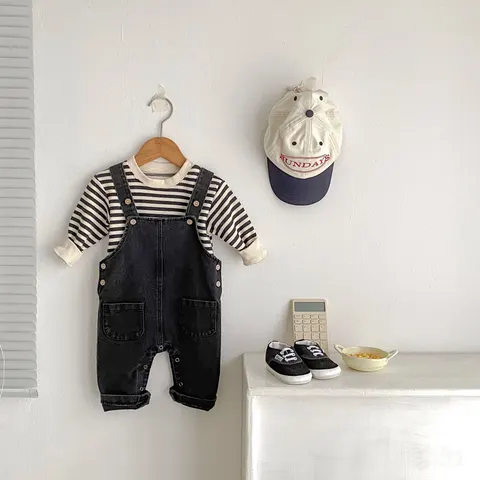 Kinder Jeans-Overall-Set