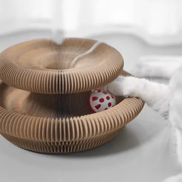 Katzenspielzeug aus Pappe 4