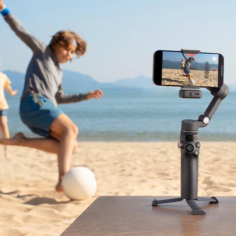 Gimbal Stabilisator für Smartphones mit 10 Stunden Akku 2