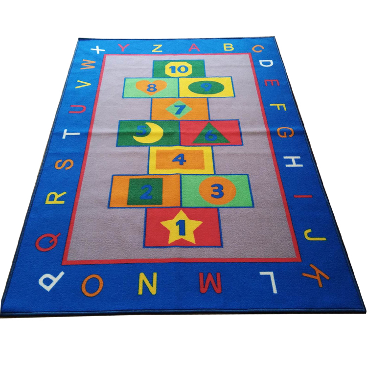 Hüpfkästchen-Teppich 3 m x 1 m, rutschfest 3