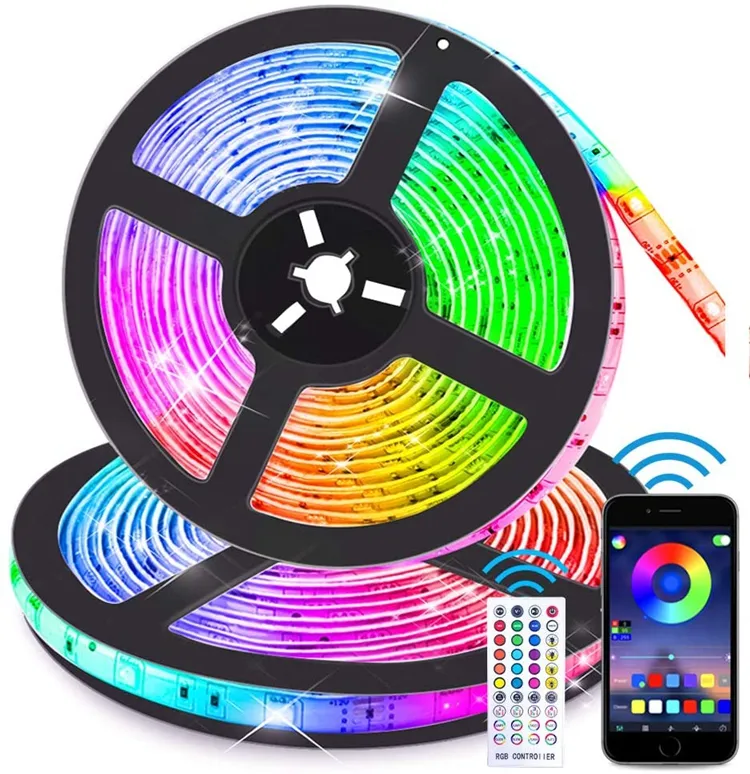 RGB-LED-Lichtstreifen 5M mit App-Steuerung 2