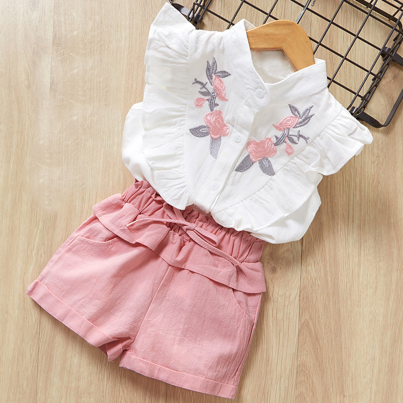 Damen-Top-Shorts-Set