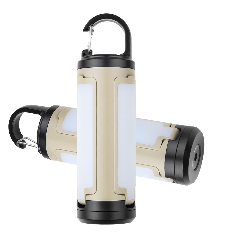 Wiederaufladbare LED-Campinglaterne mit Hängehaken 4