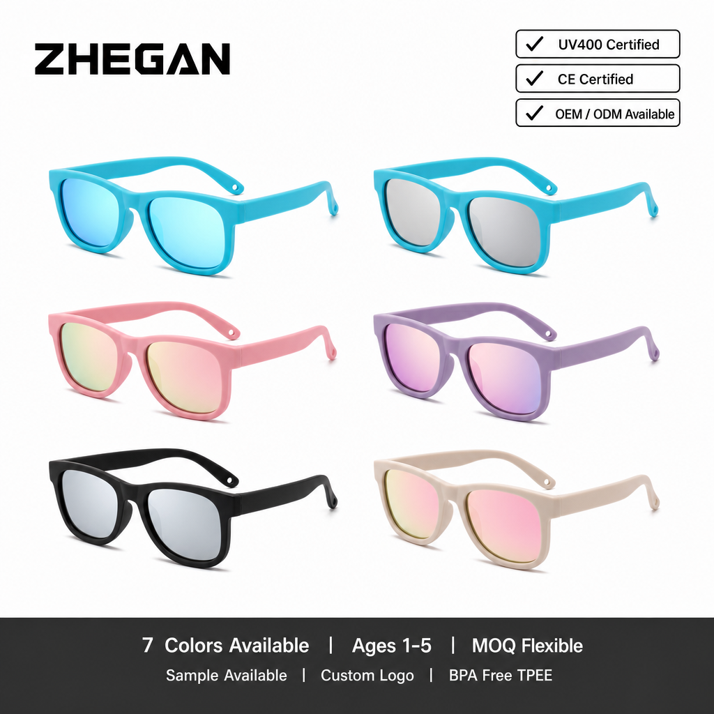 Kinder Polarisierte Sonnenbrille UV400 Flexibel