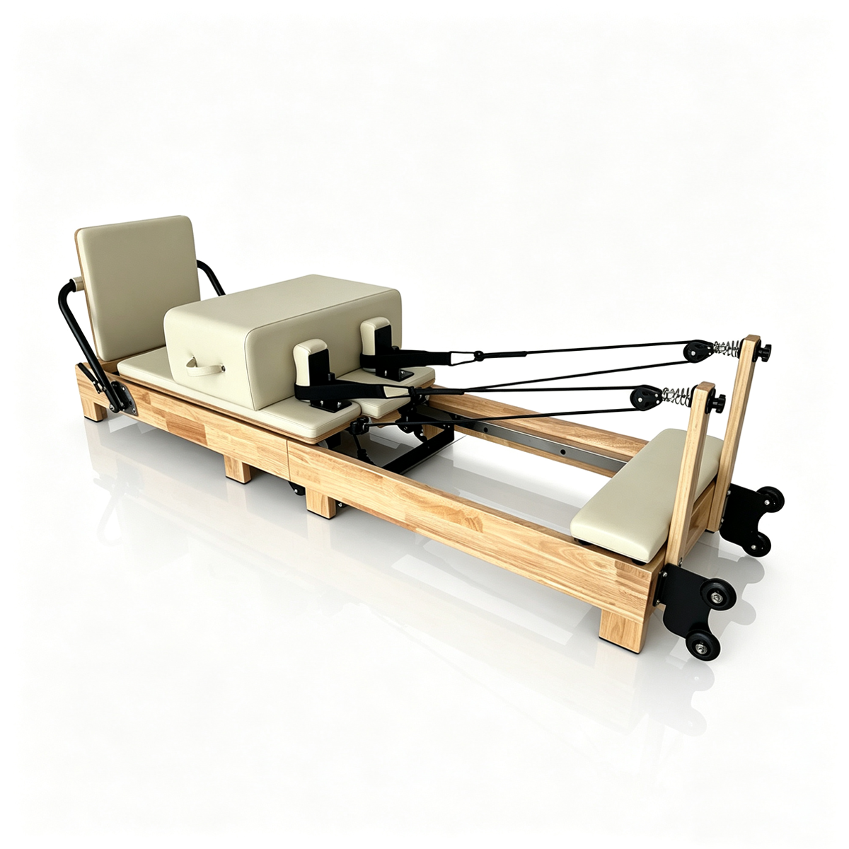 Eichenholz-Pilates-Reformer 3