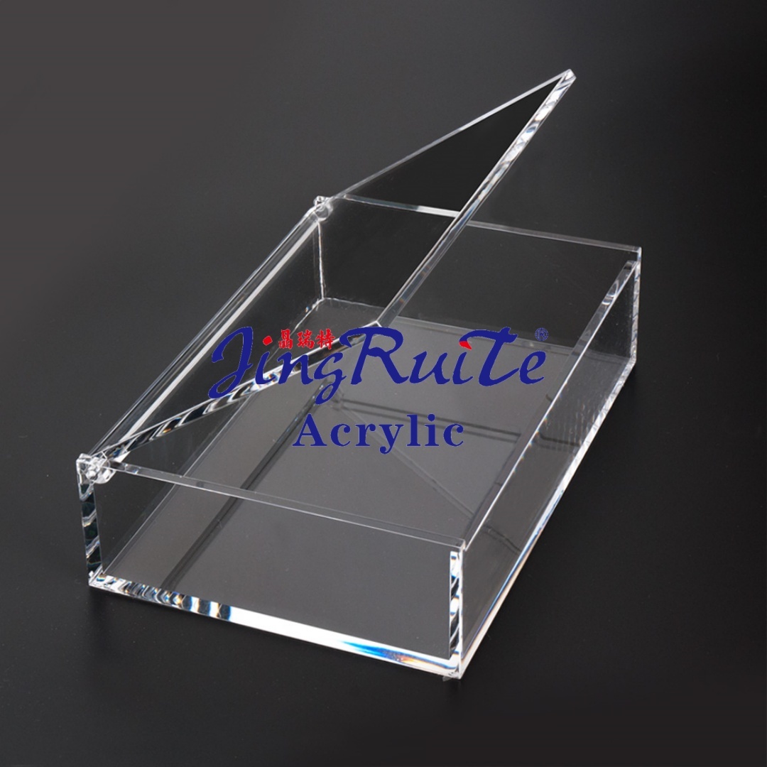 Modernes Acryl-Regal mit Organizer-Box 2