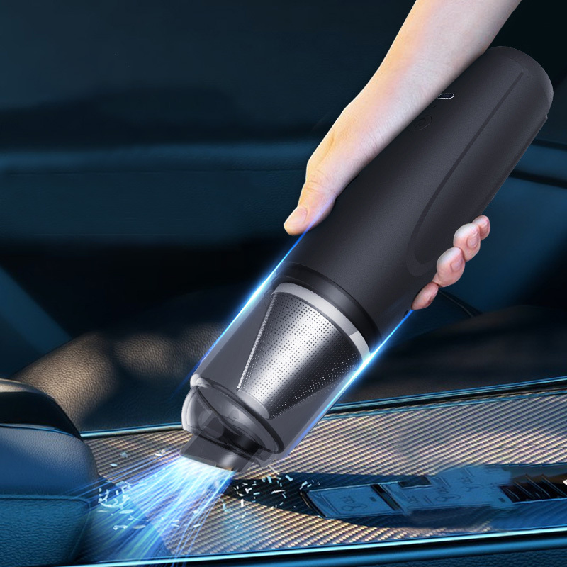 Mini-Handstaubsauger 2-in-1 mit Nasssaugfunktion