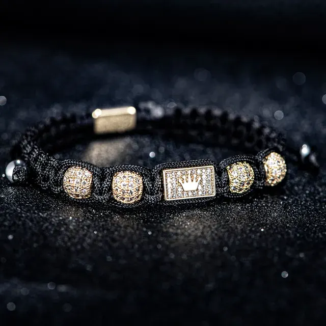 geflochtenes Kronen-Armband 4