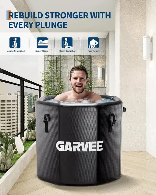 Aufblasbare Eisbadewanne 2