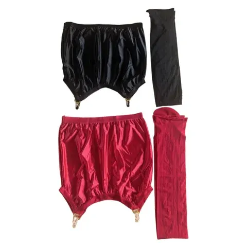 Strapsstrumpf-Set