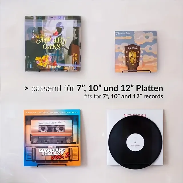 Schallplatten-Wandhalterung 4
