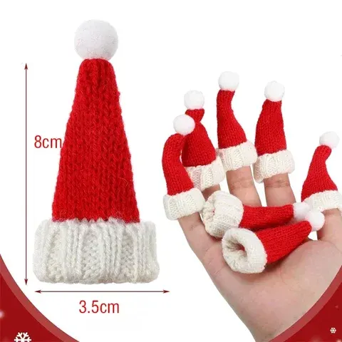 Mini-Weihnachtsmützen