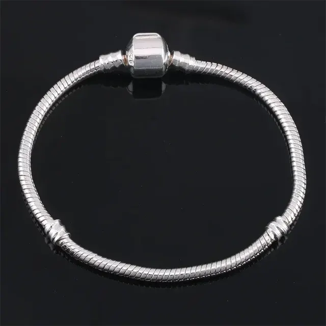 Schlangenkette Charm-Armband aus 925er Silber 2