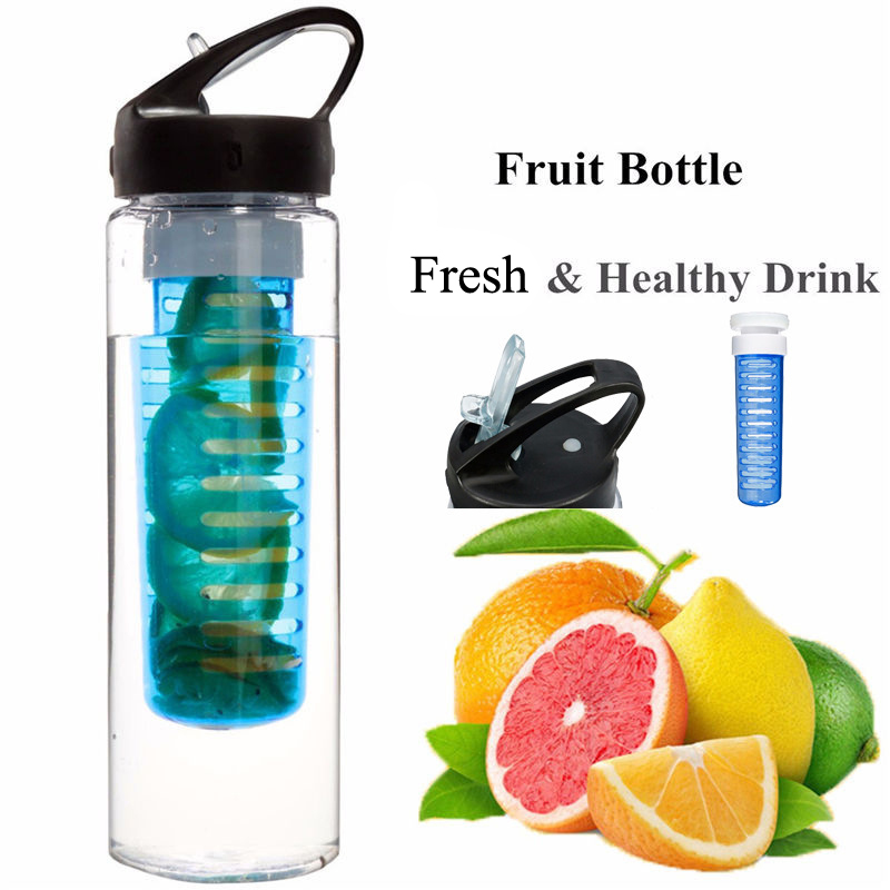 Trinkflasche mit Fruchteinsatz 2