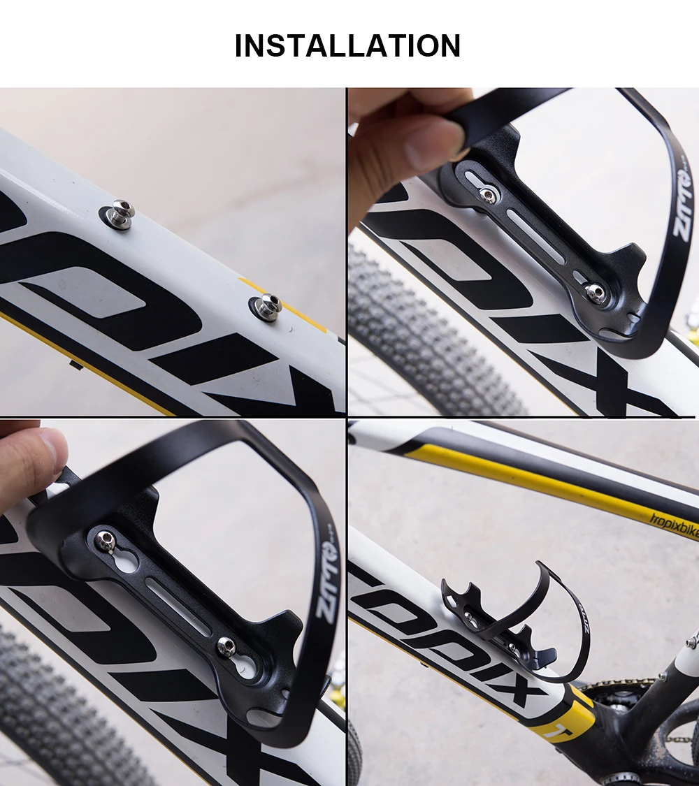 Ultraleichter Aluminium-Flaschenhalter für MTB 4