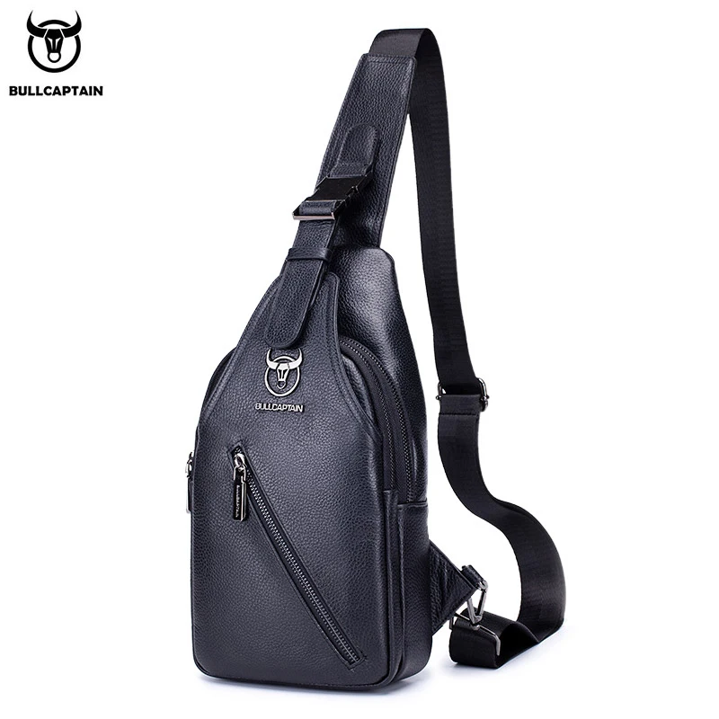 Herren-Ledertasche Brusttasche 3