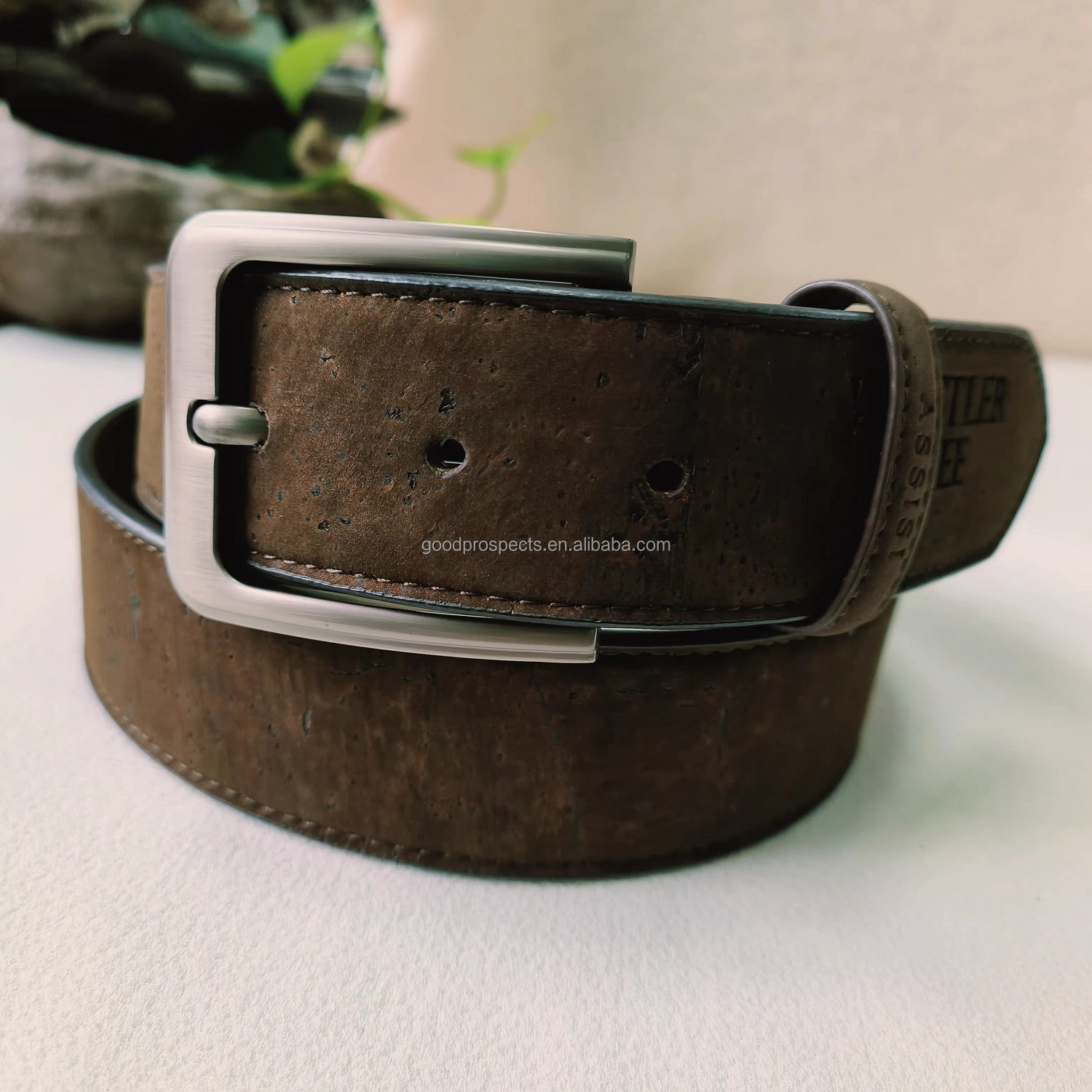 Vegan Korkgürtel mit Wechselschließe Herren 2