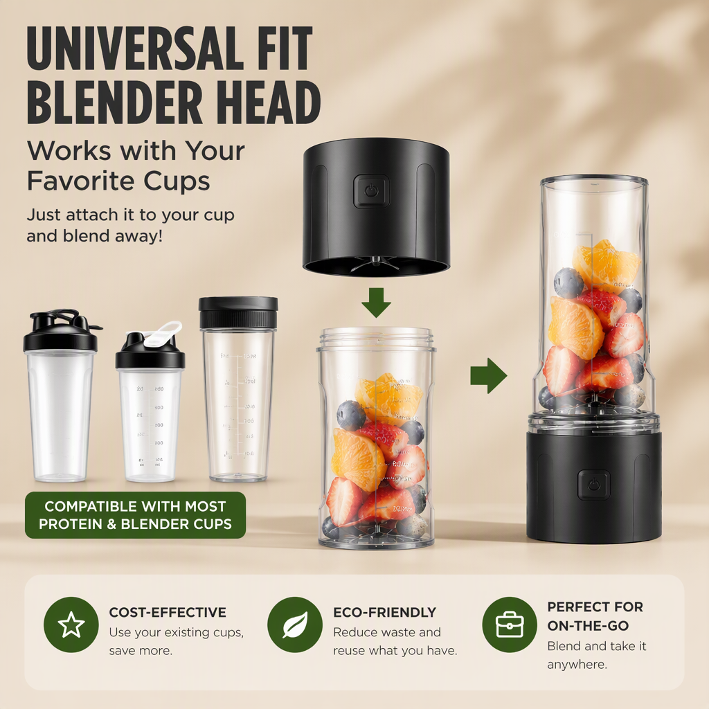 Tragbarer Smoothie-Mixer 710 ml USB-C 4
