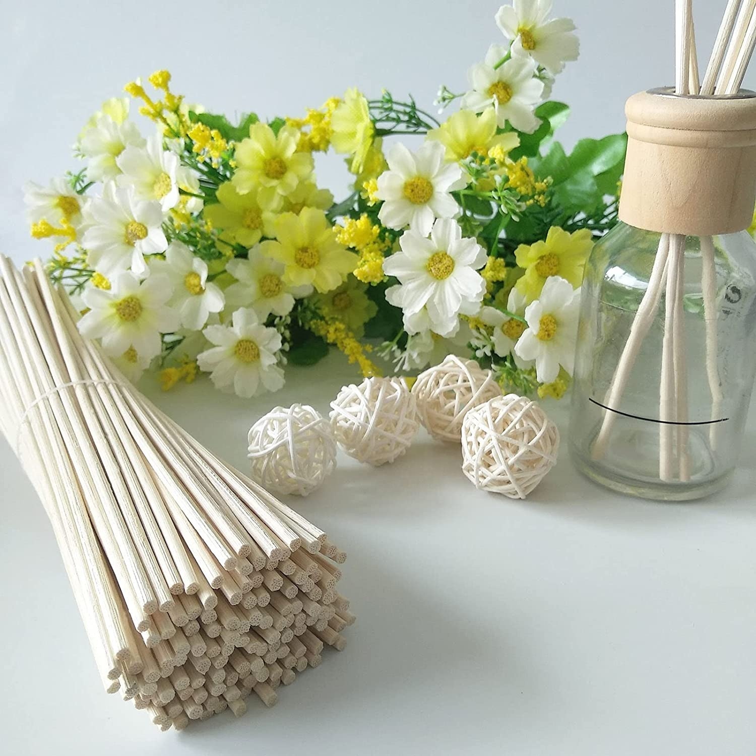 Naturrattan Ersatz-Diffusorstäbchen 20–30 cm 3