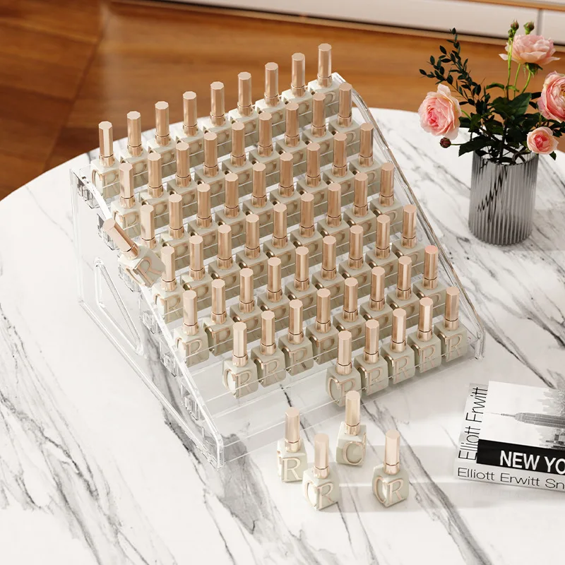 Mehrstufiger Acryl Nagellack Organizer Ständer 4