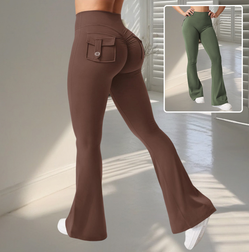 Ausgestellte Yogahose