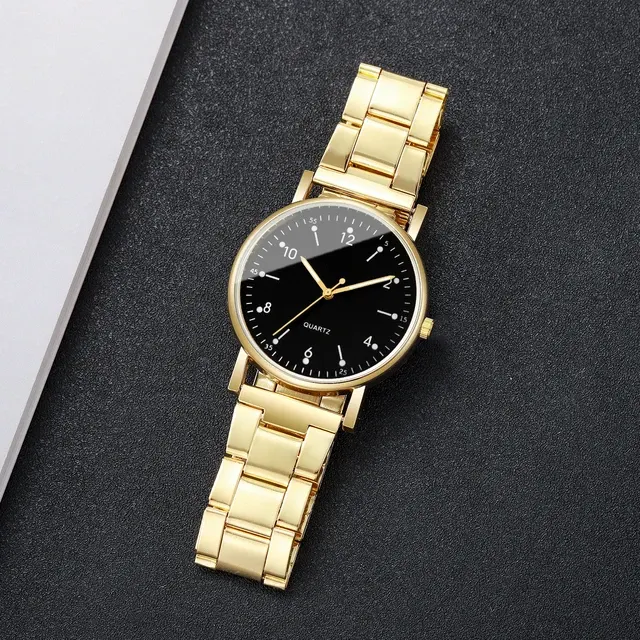 Damenuhr-Set mit Armbändern 4