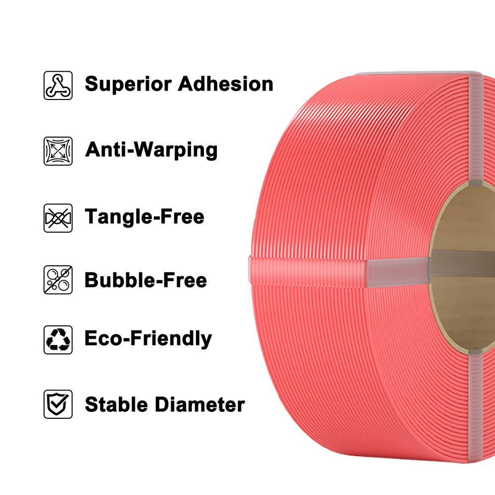 PETG Filament Spulenlos 1,75 mm Basisfarbe 2