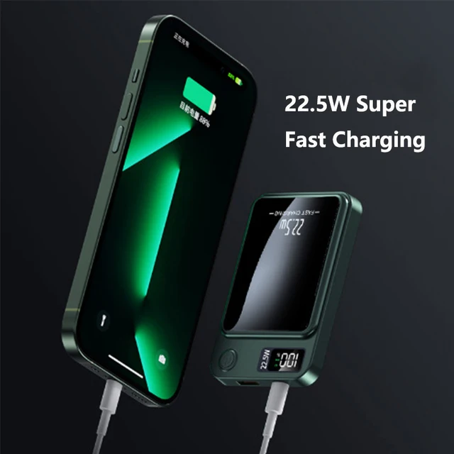 Mini-Powerbank 10000mAh Magnetisch Kompakt 3