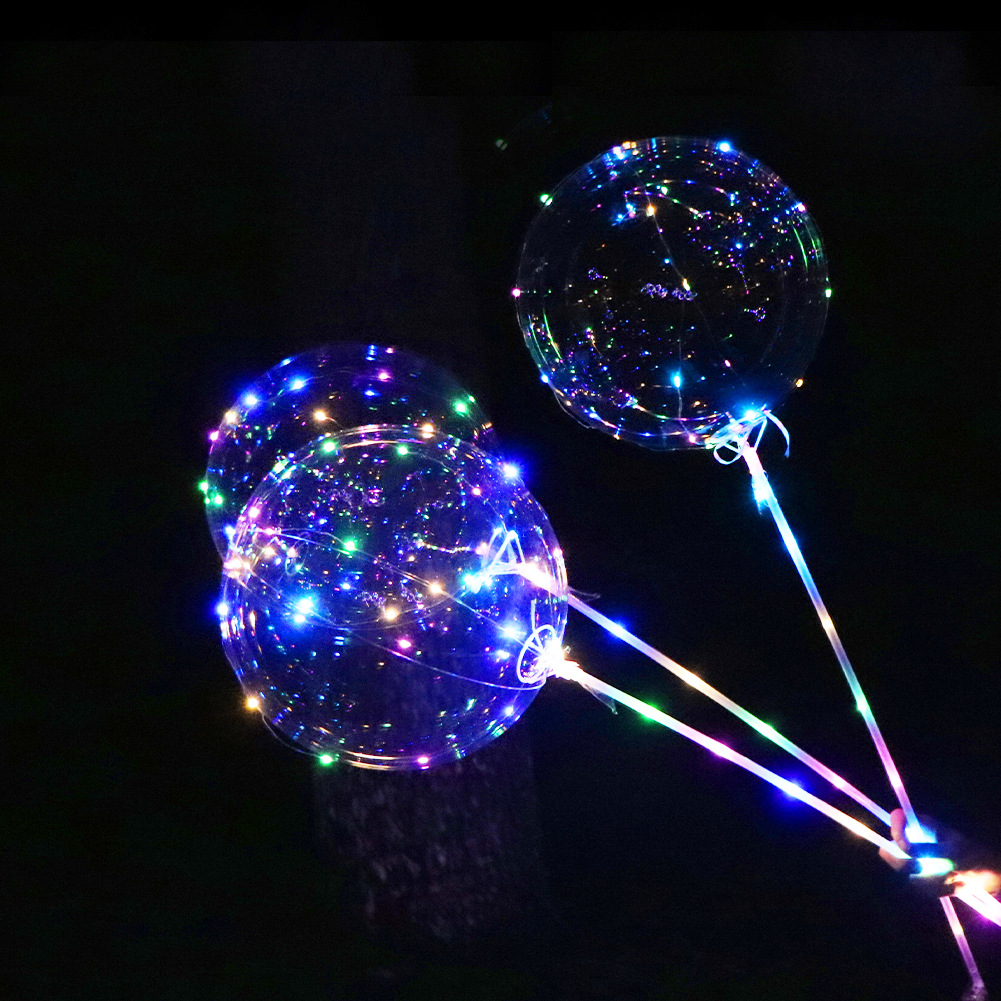 Transparente LED-Bobo-Ballons zum Leuchten 2