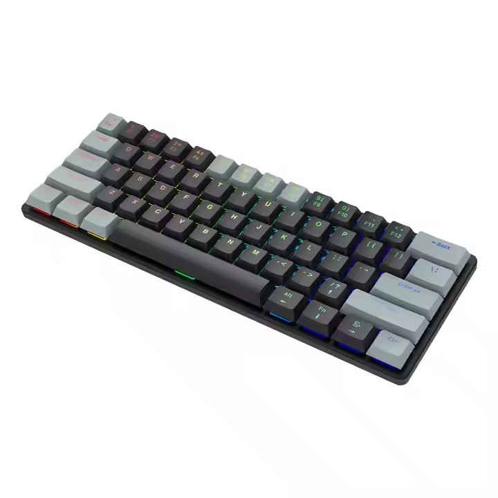 Kabellose 60% Mechanische Mini Tastatur RGB