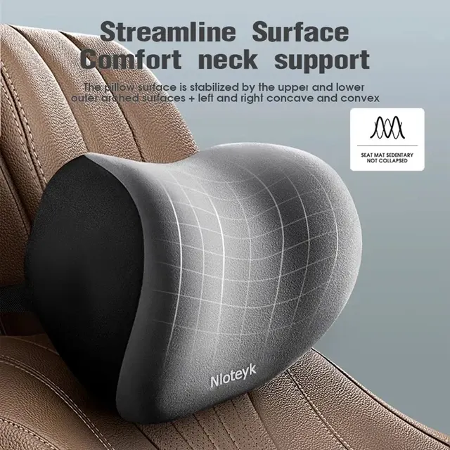 Memory-Foam Nackenkissen für Autositz 3