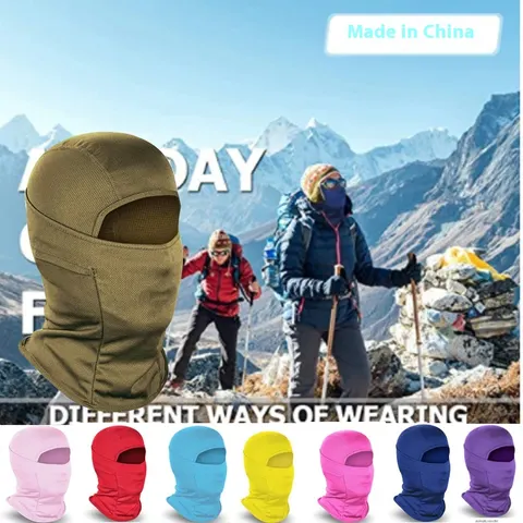 Mütze mit Gesichtsmaske