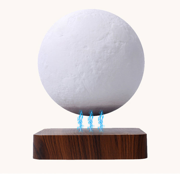 Schwebende 3D Magnetlevitation Mondlampe 2