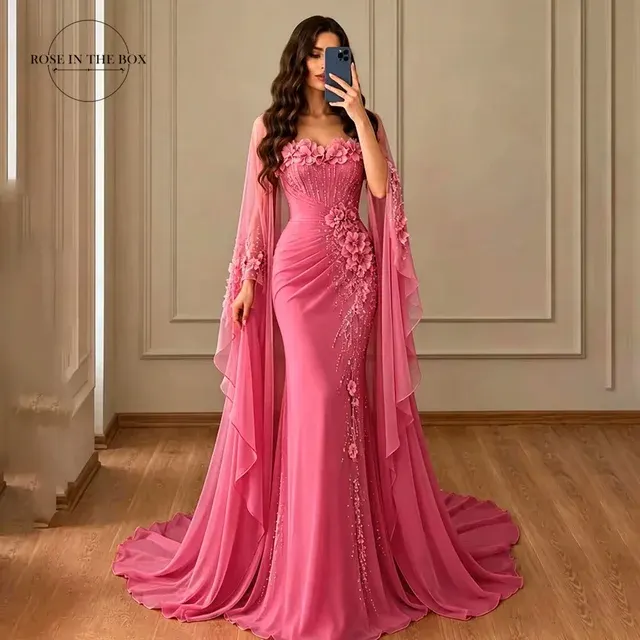 Chiffon-Abendkleid 3