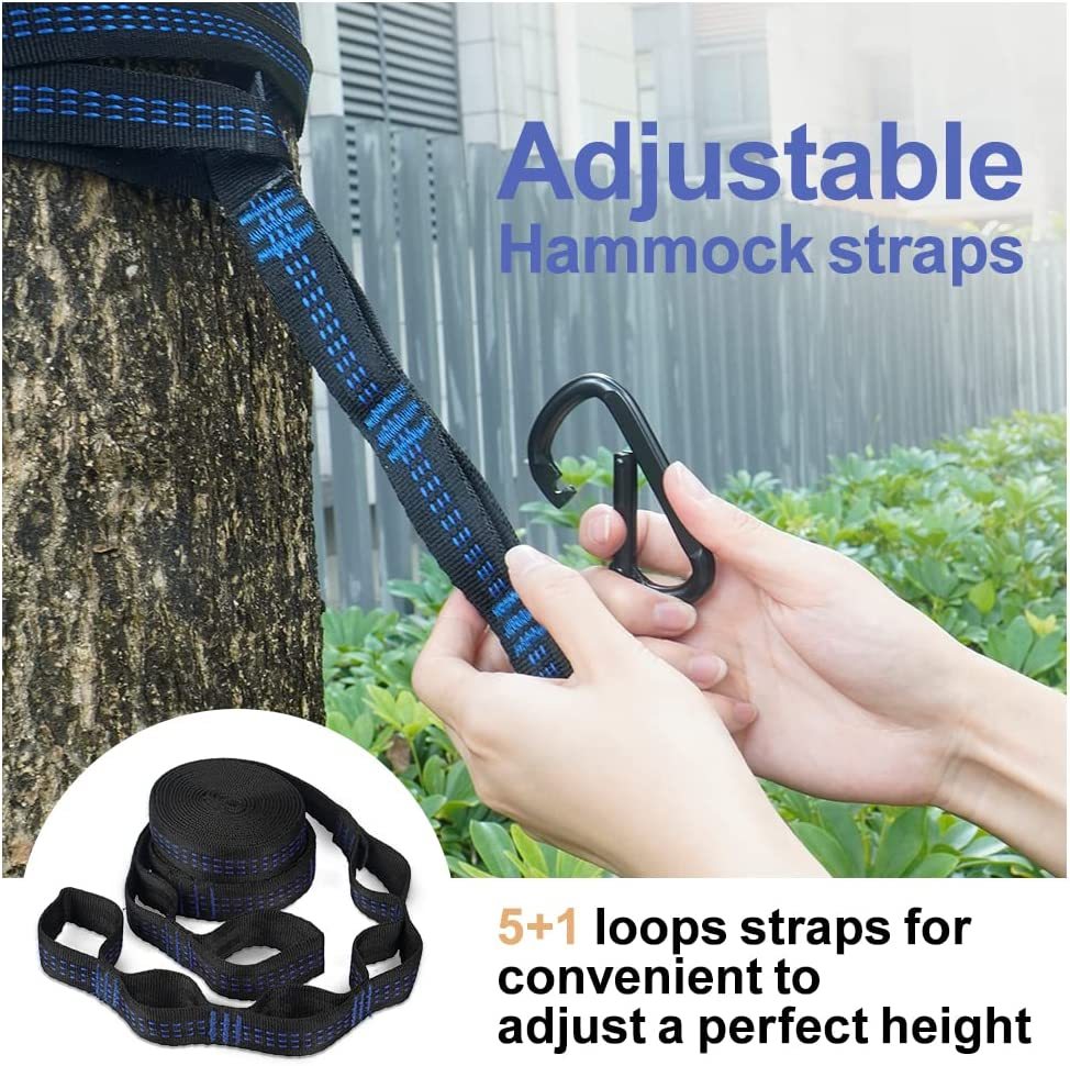 Outdoor Doppel-Campinghängematte aus Nylon 4