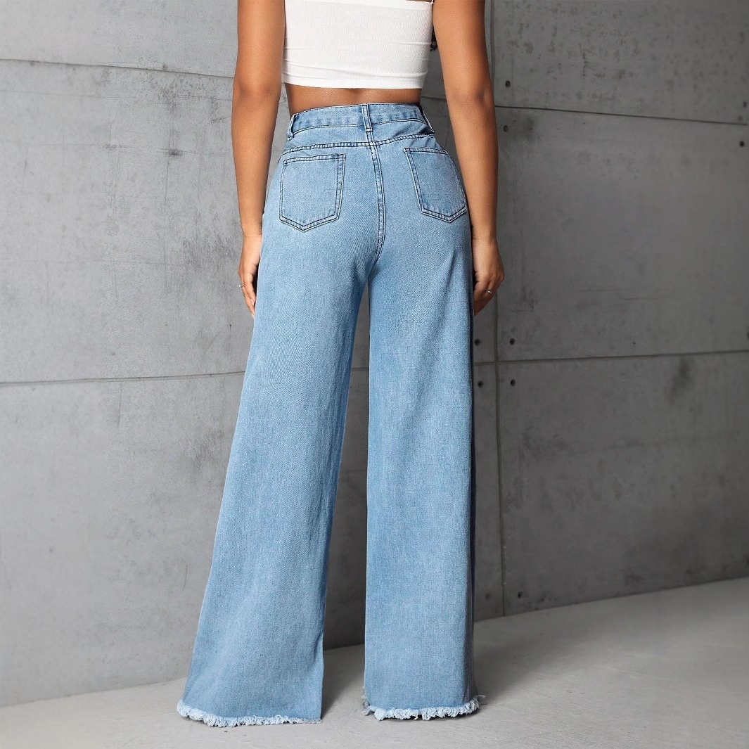 Damen Wide-Leg-Jeans 3