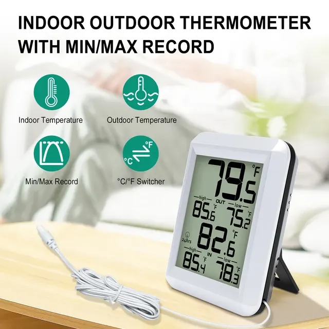 Innen-Außen-Thermometer 2