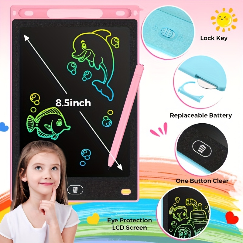8,5-Zoll LCD-Schreibtafel für Kinder 3