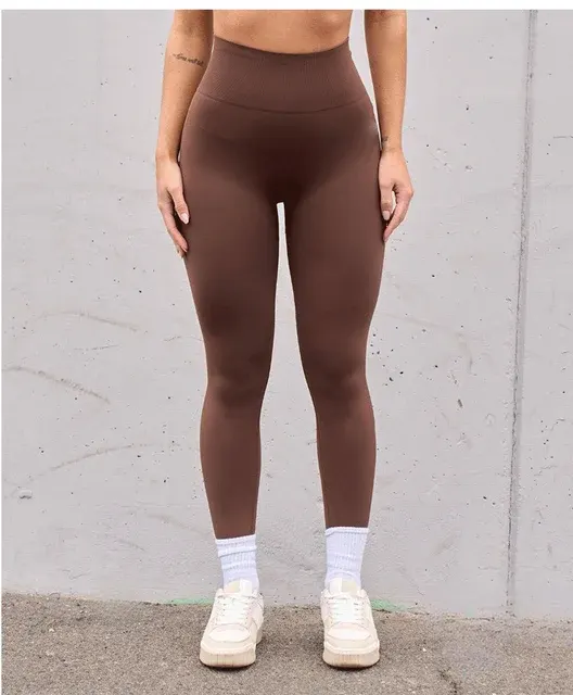 Sport-Leggings mit hoher Taille 4