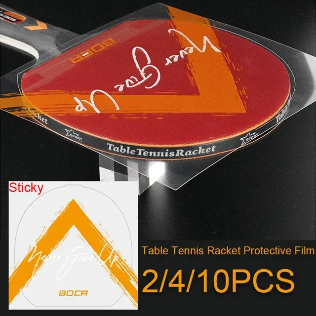Transparente Schutzfolie für Tischtennisschläger 2