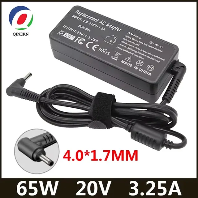 20V 65W Laptop-Ladegerät, 4,0×1,7 mm 2