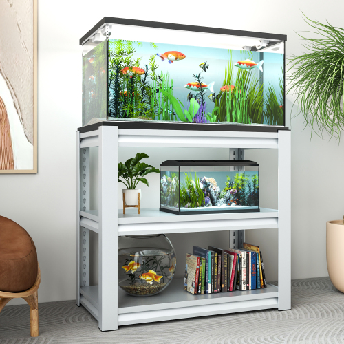 Metall-Aquarienständer 3 Etagen verstellbar