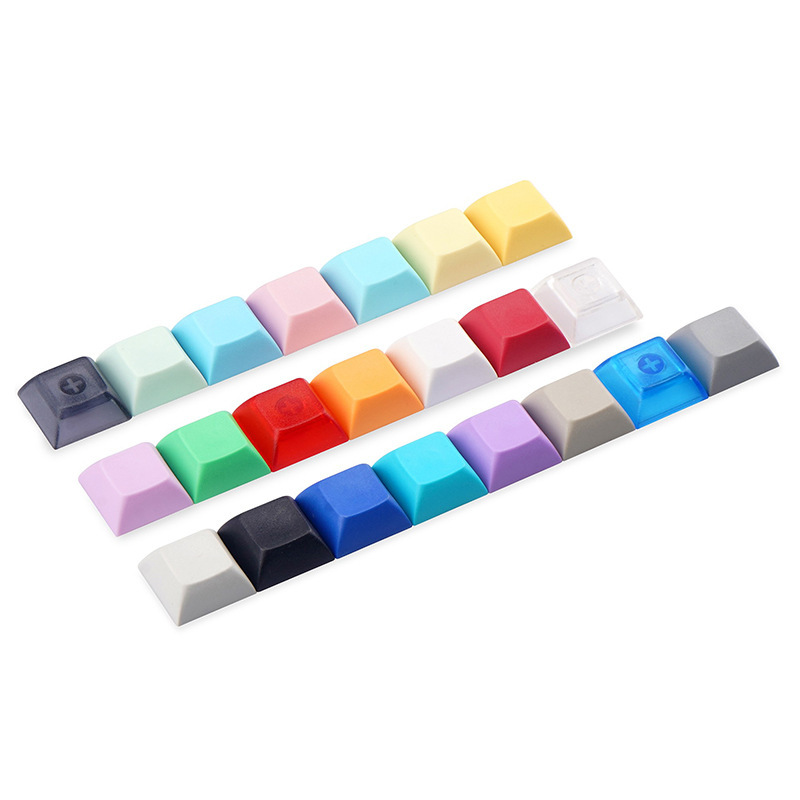 Bunte Blanko DSA Tastenkappen 1u PBT 2