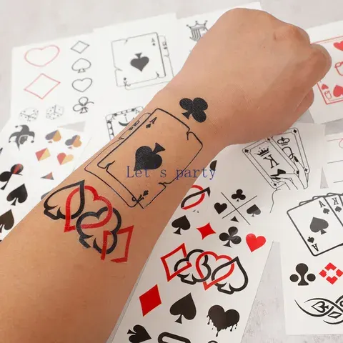 temporäre Tattoos